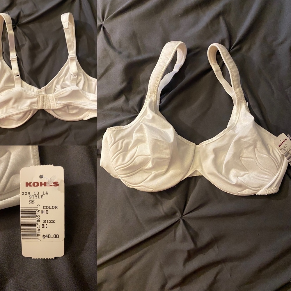 White Bali Bra